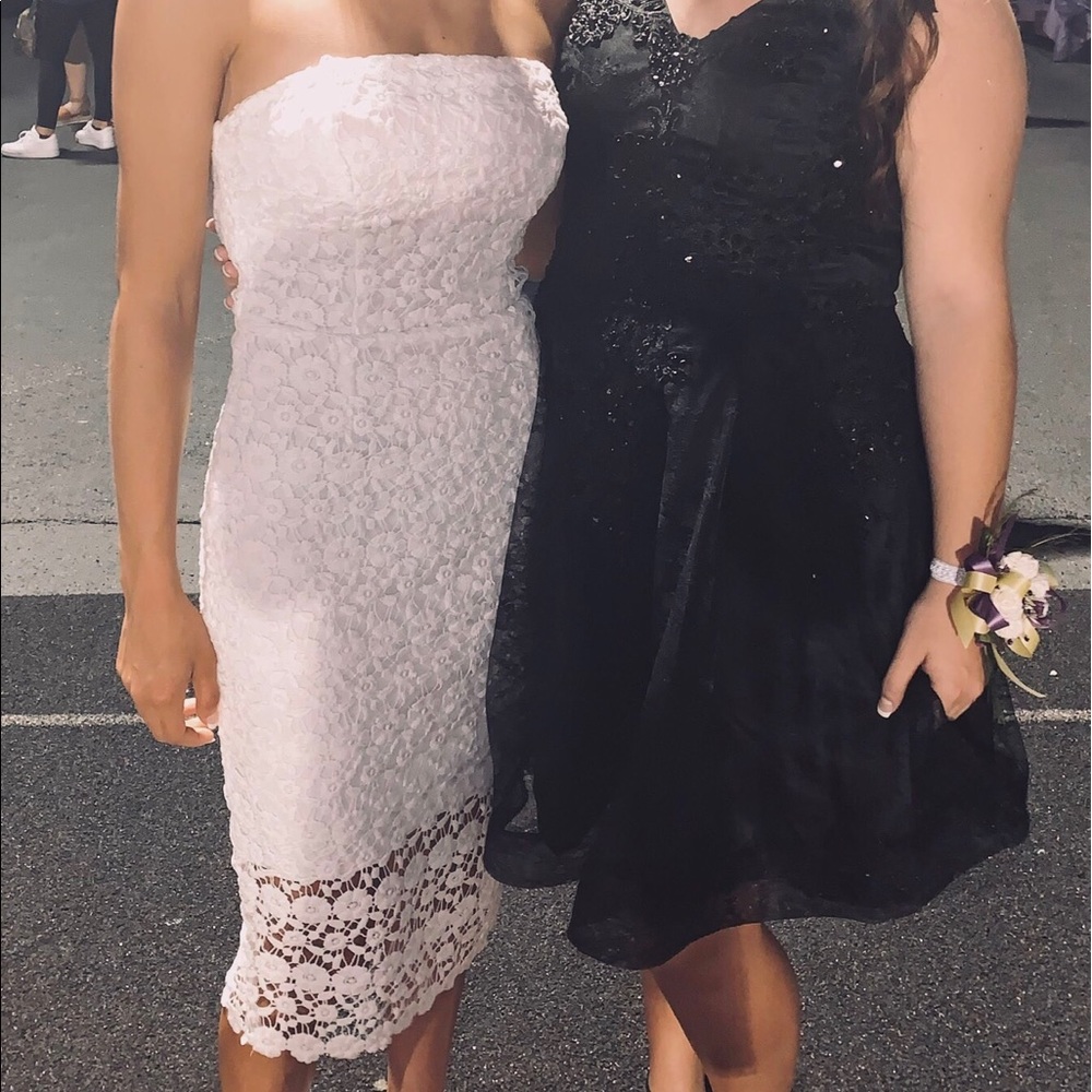 White Semi Formal Dress